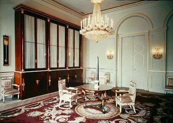 Interior of the Library in the Apartment of Prince Eugene de Beauharnais